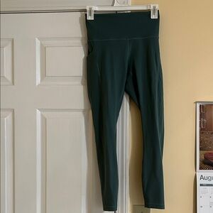 lululemon athletica green leggings